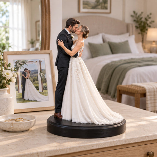 Custom Wedding Figurine from Photo