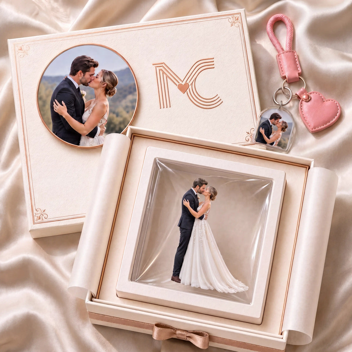 Custom Wedding Figurine from Photo
