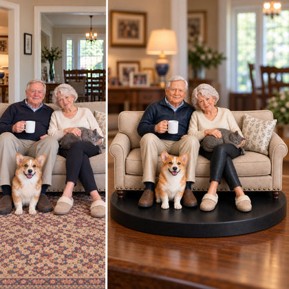 Custom Family Figurine from Photo