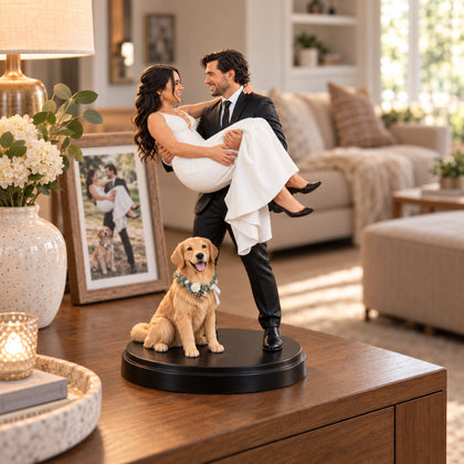 Custom Wedding Figurine from Photo