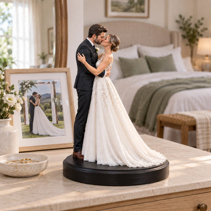 Custom Wedding Figurine from Photo