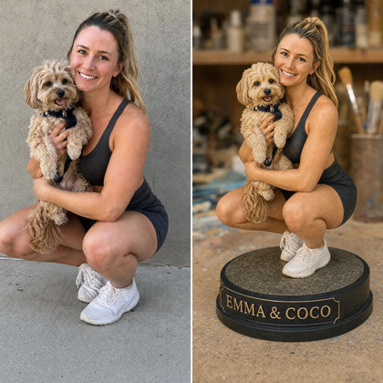Custom Pet Figurine from Photo