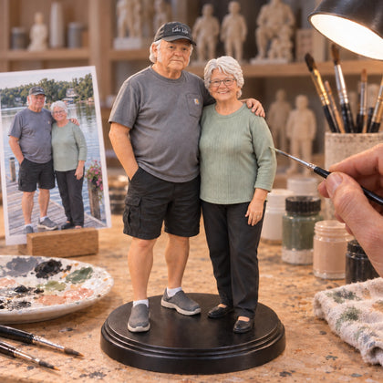 Custom Wedding Figurine from Photo