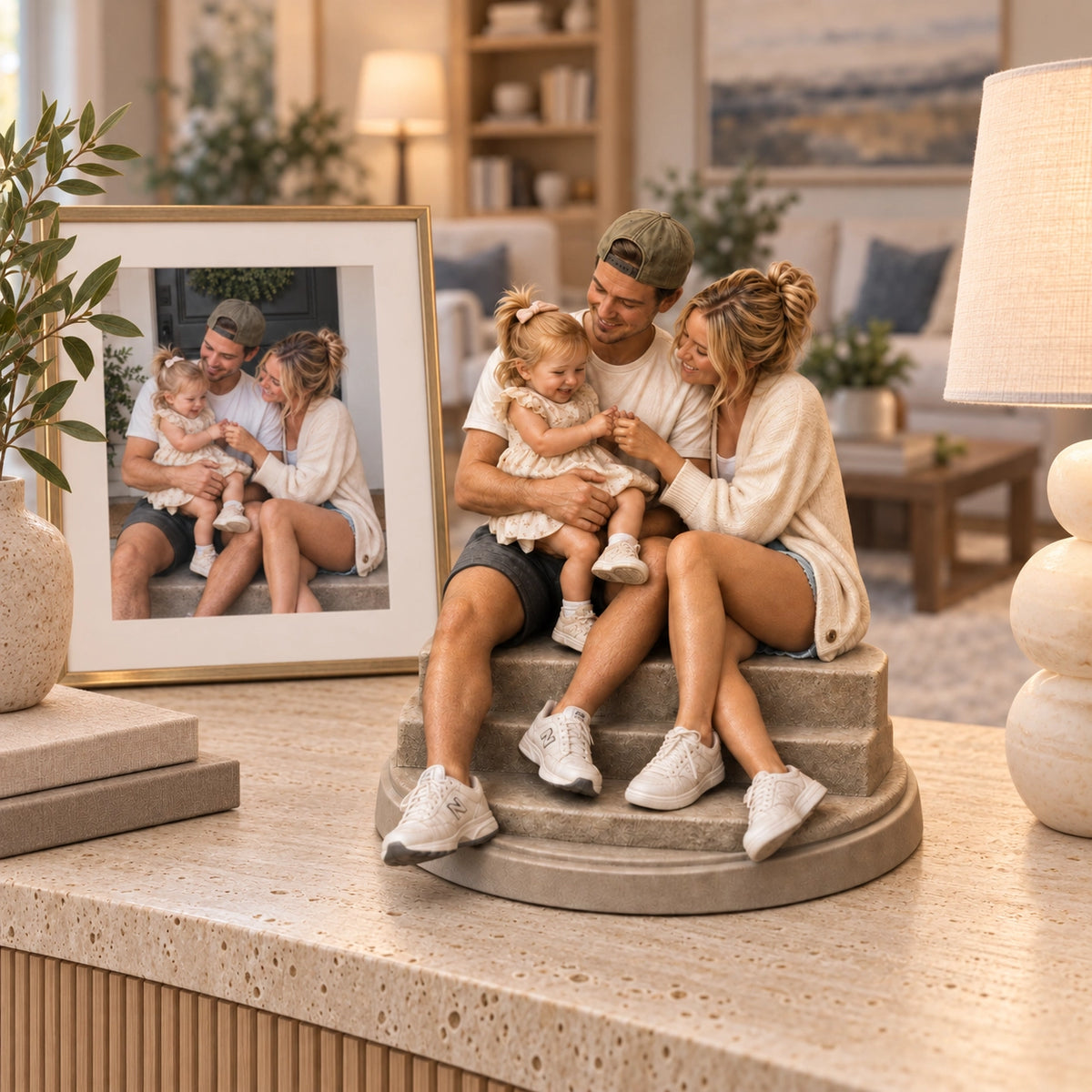 Custom Family Figurine from Photo