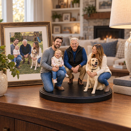Custom Family Figurine from Photo